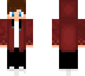 red hoodie v3 (white shirt plus extra details to hoodie.