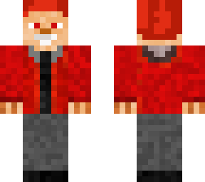 red teenager