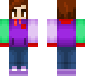 teddy fresh color block hoodie