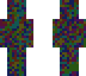 a jumble of colours