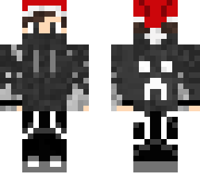 black creeper boy (santa hat)