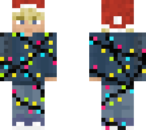 blonde santa