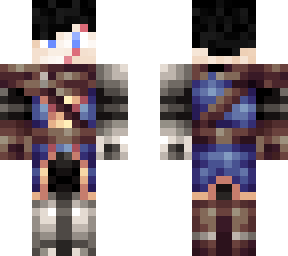 blue knight (no helmet)