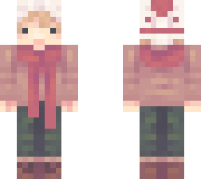christmas blonde boy