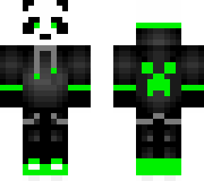green panda