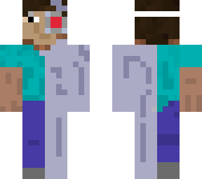 half steve half robot