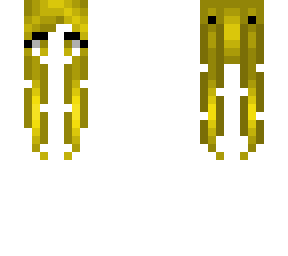 hb - long back ponytails - curly front - dandelion yellow