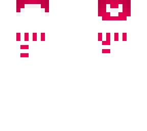 magenta pink christmas head (hair base)
