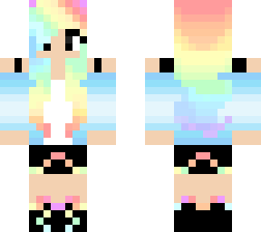 pastel rainbow