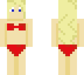 red bikini girl