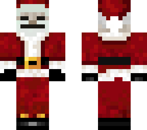 skeleton santa