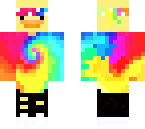 tye dye ducky