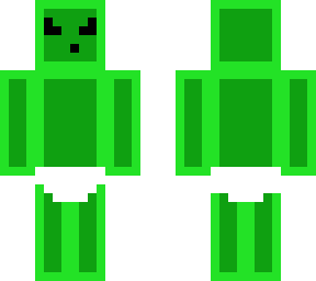 angry green slime