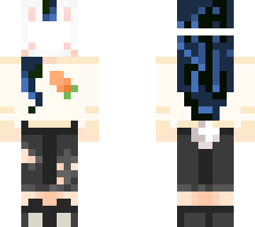 masked bunny girl