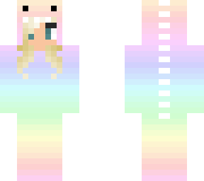 pastel rainbow dinosaur