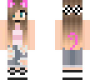 please don't upload or upload to minecraft bubblegum blast kitten girl cutie