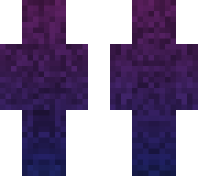 purple and blue fade with a twist
