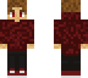 red hoodie
