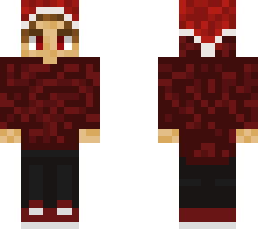 red hoodie christmas version