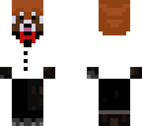 redpandagamez skin tuxedo red panda