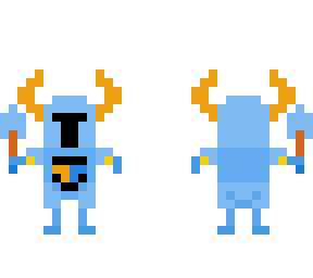 shovel knight pixel guy