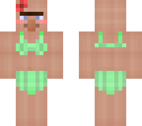 villager bikini lime