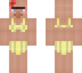 villager bikini yellow