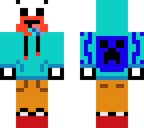 what i would look like if i was a minecraft character