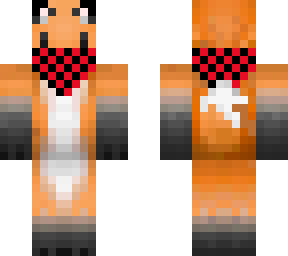 fox with bandana