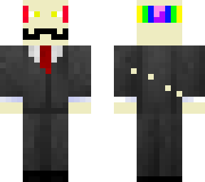 mustache man in tux