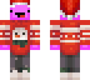 pink xmas skeppy
