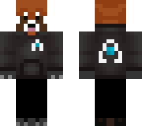 redpanda with architech hoodie