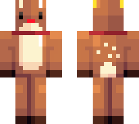 reindeer with red nose
