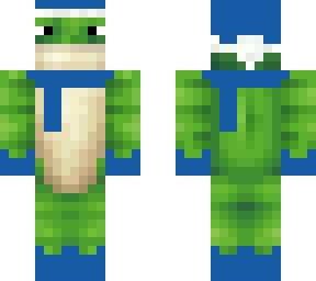 (boy) christmas frog