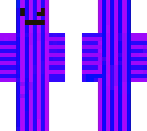 blue and purple guy