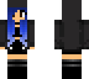 blue girl
