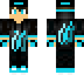 cool blue fire logo guy