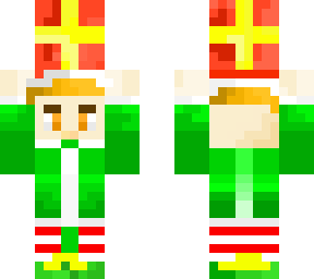 elf holding a present