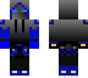 fixed blue fire ninja/assasin