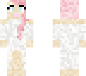 flower girl w/ pink hair