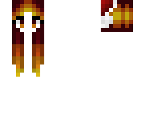 hb - lava fade - straight hair - santa hat