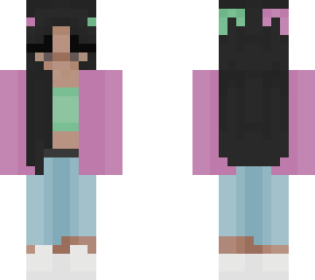 my pink and green baby