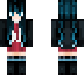 red scene miku