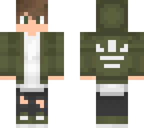 casual green boy