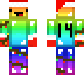 christmas derp 14 rainbow