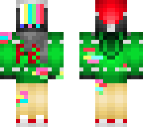 christmas glitched boi