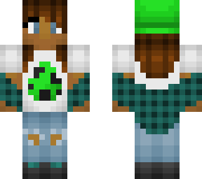 creeper egg girl (hat)