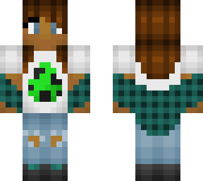 creeper egg girl (no hat)