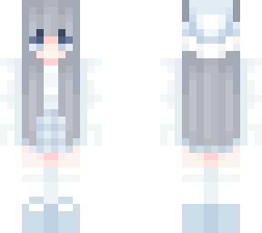 edit  wolf ears, blue girl (christmas edition)