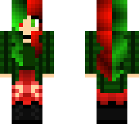 grunge girl christmas